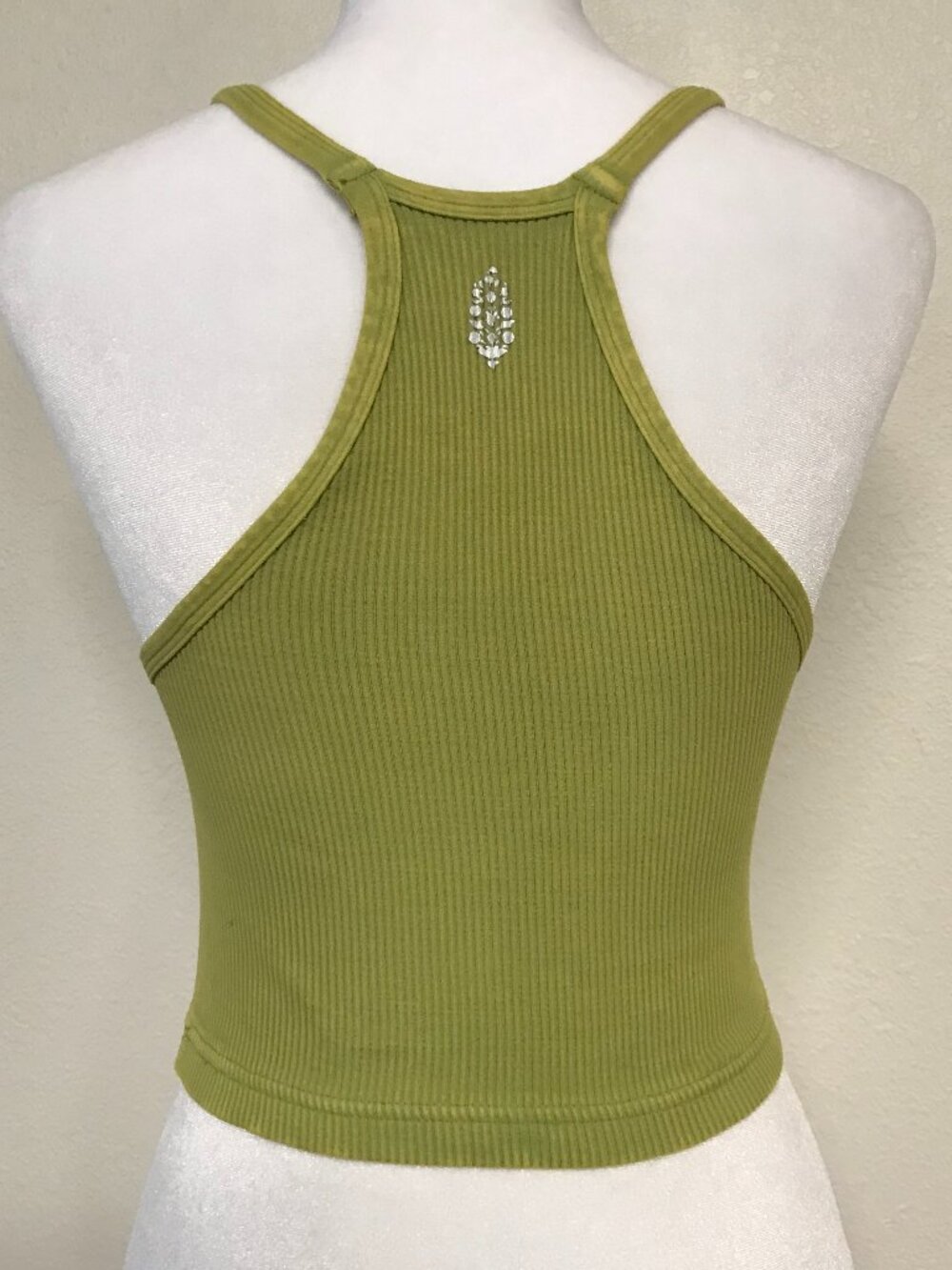 FP Movement Happiness Runs Crop Tank XS/S Ribbed Compression Racerback - Picture 5 of 11